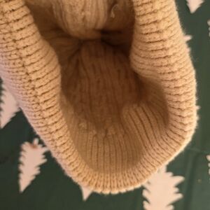 Cozy Knit Beige Hat